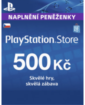 PlayStation Network Card (PSN Karta) 500 Kč (krabicová verzia)