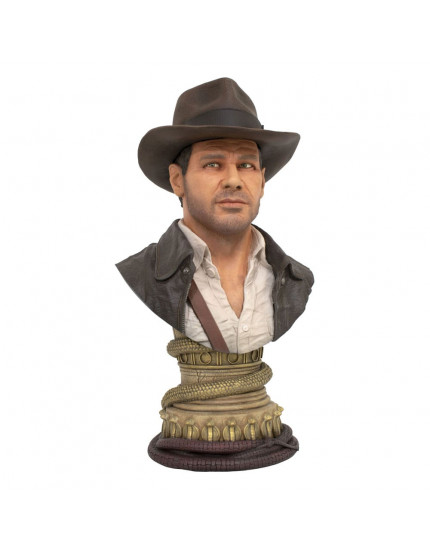 Indiana Jones Raiders of the Lost Ark Legends in 3D busta 1/2 Indiana Jones 25 cm obrázok 1