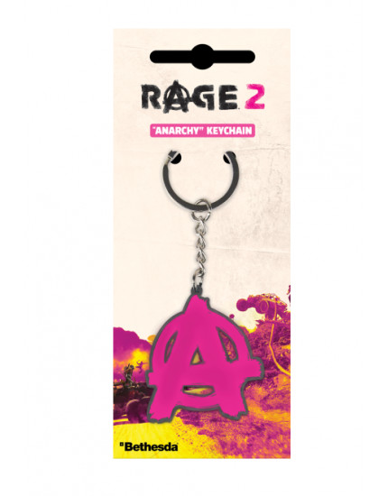 Rage 2 Metal Keychain Anarchy 4 cm obrázok 1