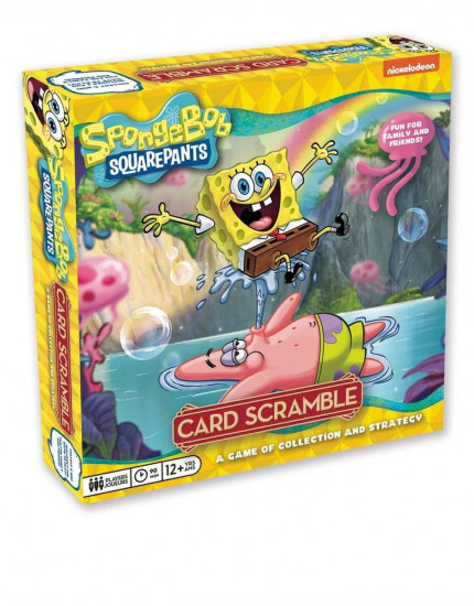 SpongeBob stolová hra Card Scramble (English Version) obrázok 1