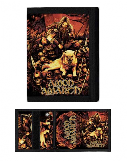 Amon Amarth Wallet Wolf obrázok 1