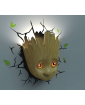 Marvel 3D LED lampa Baby Groot Face obrázok 2