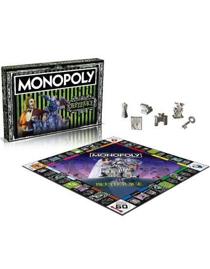 Beetlejuice stolová hra Monopoly (English Version) obrázok 1