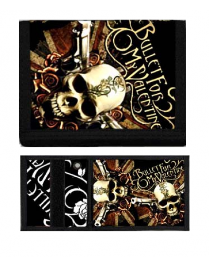 Bullet For My Valentine Wallet Skull obrázok 1