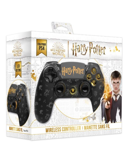 Harry Potter Wireless Controller Gryffindor Black (PS4) obrázok 1