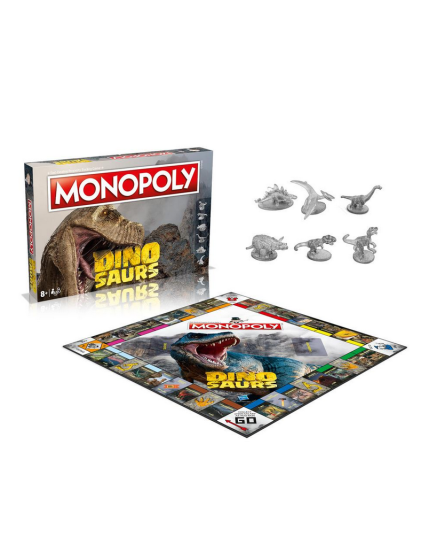 Dinosaurs stolová hra Monopoly (English Version) obrázok 1