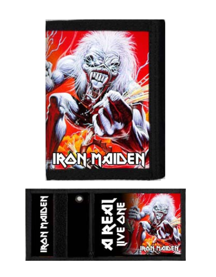 Iron Maiden Wallet A Real Live One obrázok 1