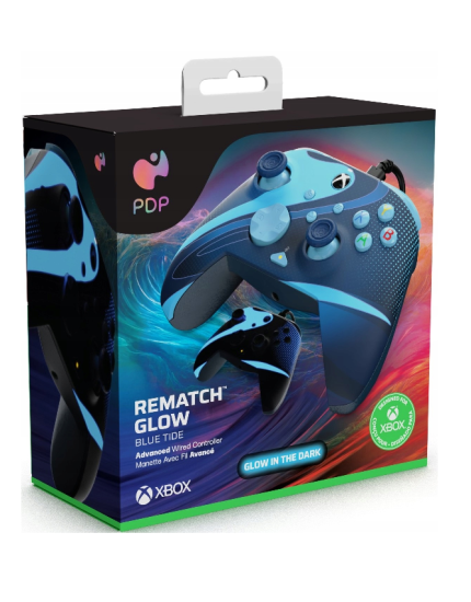 Rematch Wired Controller Blue Tide Glow in the Dark (XSX/XONE/PC) obrázok 1