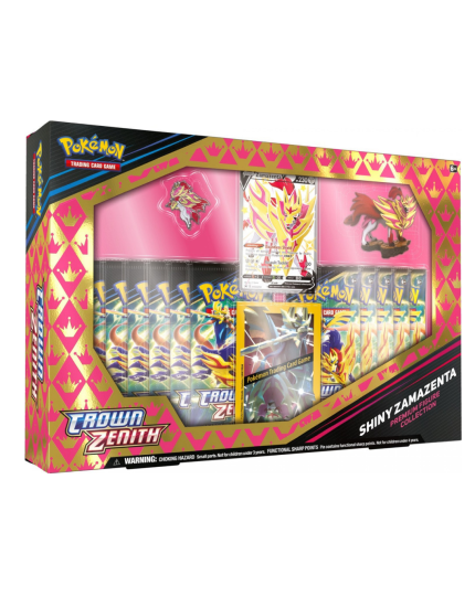 Pokémon Karty - Crown Zenith - Shiny Zamazenta Premium Collection obrázok 1