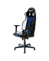 SPARCO GAMING CHAIR GRIP BLACK/BLUE SKY