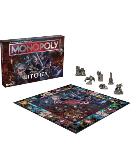 Witcher stolová hra Monopoly (English Version) obrázok 1