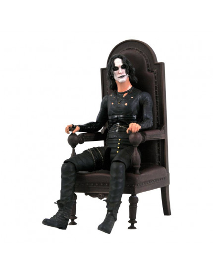 Crow Deluxe akčná figúrka Eric Draven in Chair SDCC 2021 Exclusive 18 cm obrázok 1