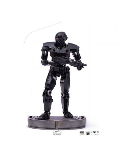 Star Wars The Mandalorian BDS Art Scale socha 1/10 Dark Trooper 24 cm obrázok 1