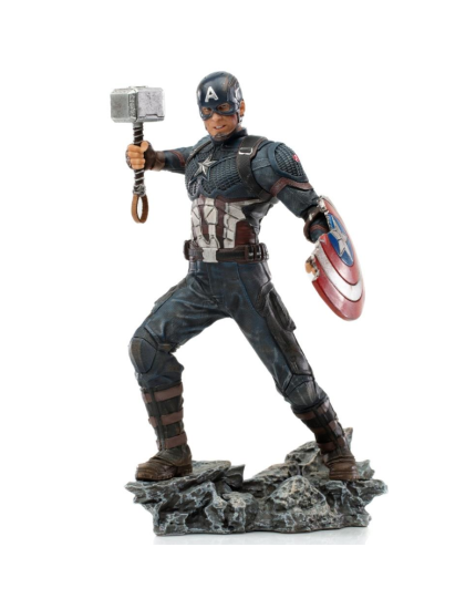 Infinity Saga BDS Art Scale socha 1/10 Captain America Ultimate 21 cm obrázok 1