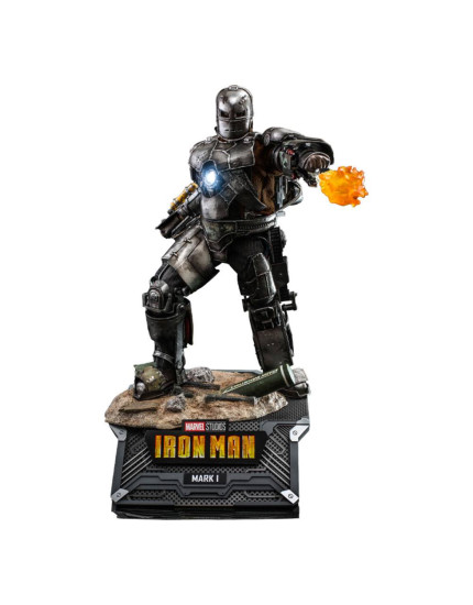 Iron Man Movie Masterpiece akčná figúrka 1/6 Iron Man Mark I 30 cm obrázok 1