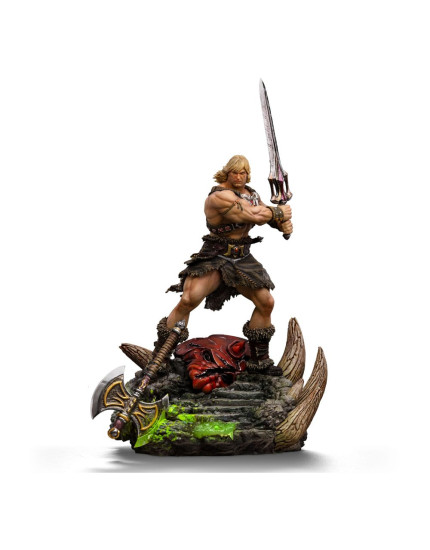 Masters of the Universe Deluxe Art Scale socha 1/10 He-Man Unleashed 34 cm obrázok 1