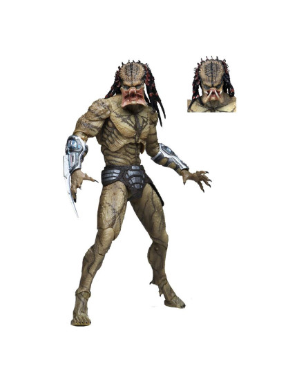 Predator 2018 akčná figúrka Deluxe Ultimate Assassin Predator (Unarmored) 28 cm obrázok 1