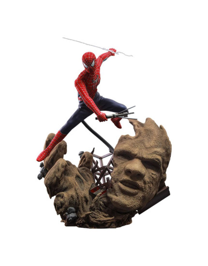 Spider-Man No Way Home Movie Masterpiece akčná figúrka 1/6 Friendly Neighborhood Spider-Man (Deluxe Version) 30 cm obrázok 1