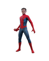 Spider-Man No Way Home Movie Masterpiece akčná figúrka 1/6 Spider-Man (New Red and Blue Suit) 28 cm