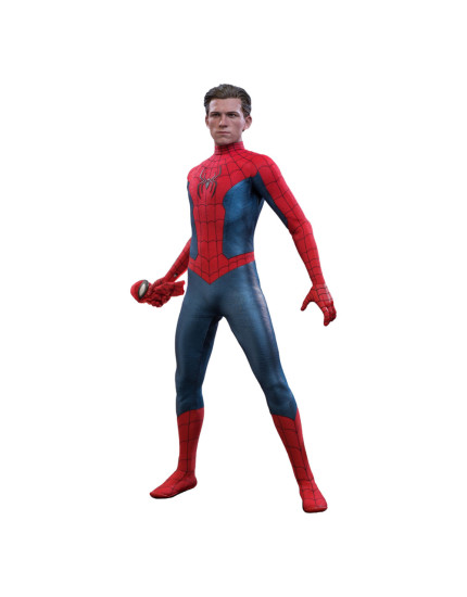 Spider-Man No Way Home Movie Masterpiece akčná figúrka 1/6 Spider-Man (New Red and Blue Suit) 28 cm obrázok 1