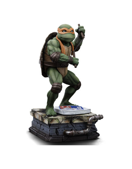 Teenage Mutant Ninja Turtles Art Scale socha 1/10 Michelangelo 19 cm obrázok 1