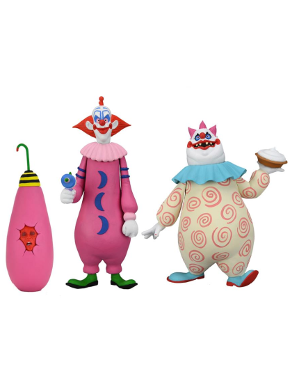 Killer Klowns from Outer Space Toony Terrors akčné figúrky 2-Pack Slim and Chubby 15 cm obrázok 1