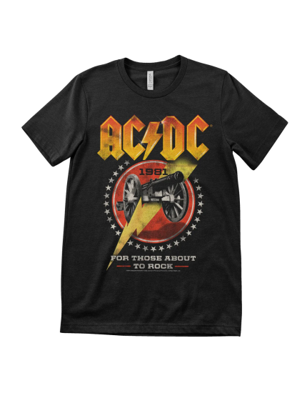 AC/DC 1981 For Those About To Rock (T-Shirt) obrázok 1