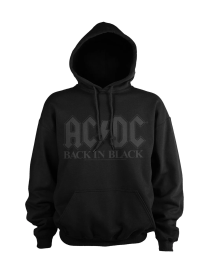 AC/DC Hoodie Back In Black obrázok 1