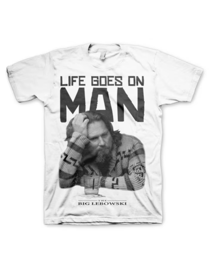 Big Lebowski Life Goes On Man (T-Shirt) obrázok 1