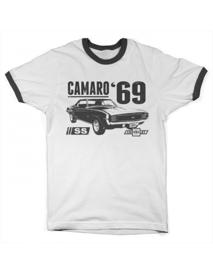 Camaro SS 1969 Ringer (T-Shirt) obrázok 1