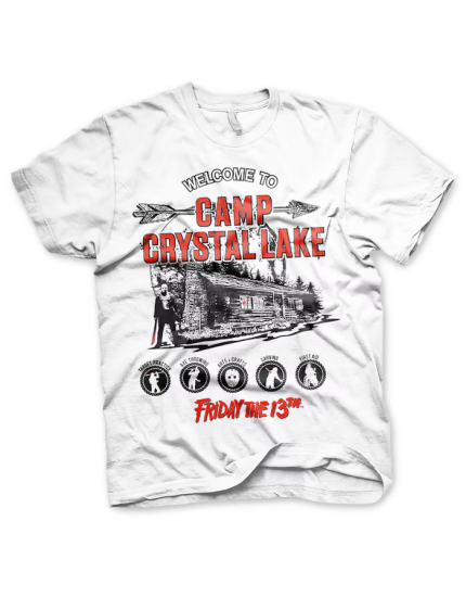 Friday The 13th Camp Crystal Lake (T-Shirt) obrázok 1