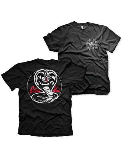 Cobra Kai White Patches (T-Shirt) obrázok 1