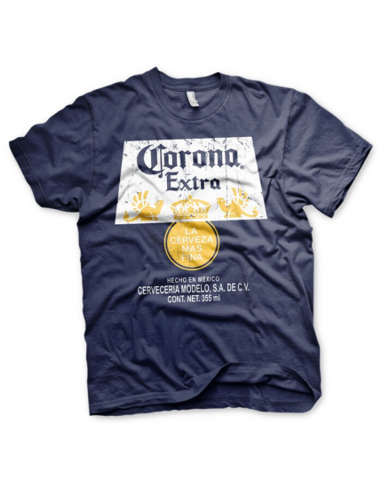 Corona Extra Washed Label (T-Shirt) obrázok 1