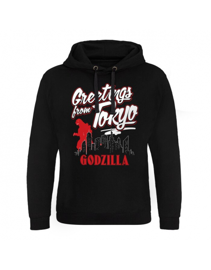 Godzilla Hoodie Greetings From Tokyo obrázok 1