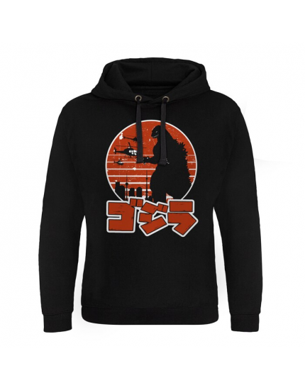 Godzilla Hoodie Japanese Logo obrázok 1