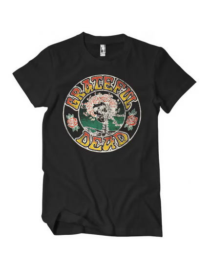 Grateful Dead Skull and Roses (T-Shirt) obrázok 1