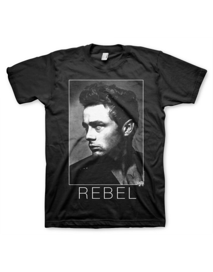 James Dean BW Rebel (T-Shirt) obrázok 1