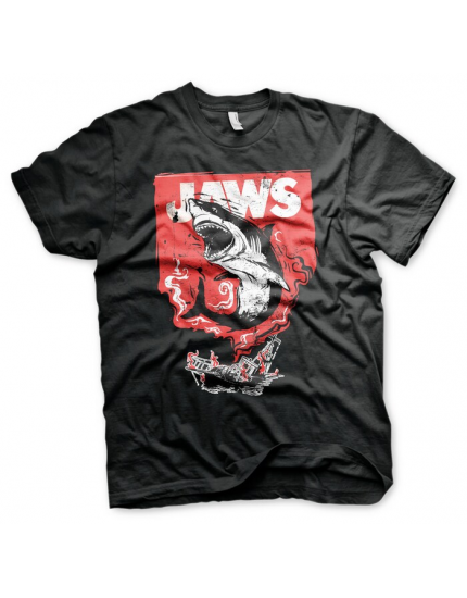 Jaws Shark Smoke (T-Shirt) obrázok 1