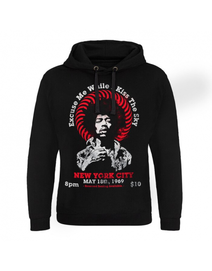 Jimi Hendrix Hoodie Live In New York obrázok 1