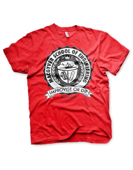 Macgyver School Of Engineering (T-Shirt) obrázok 1