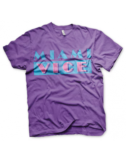 Miami Vice Distressed Logo (T-Shirt) obrázok 1