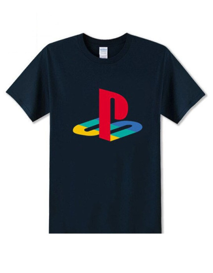 PlayStation - Logo Navy (T-Shirt) obrázok 1