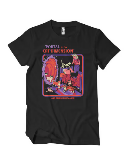 Portal To The Cat Dimension (T-Shirt) obrázok 1