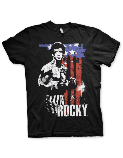 Rocky American Flag (T-Shirt) obrázok 1