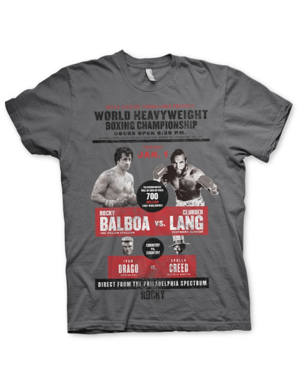 Rocky World Heavyweight Post (T-Shirt) obrázok 1