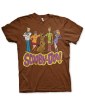 Team Scooby Doo Distressed (T-Shirt) obrázok 5