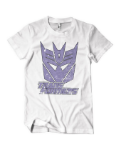 Transformers Washed Decepticon Duotone Shield (T-Shirt)