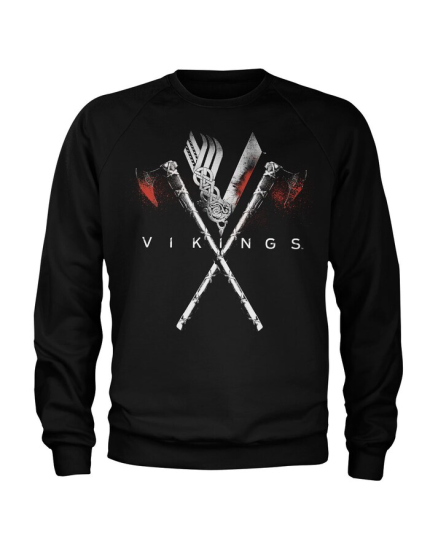 Vikings Sweatshirt Axes obrázok 1