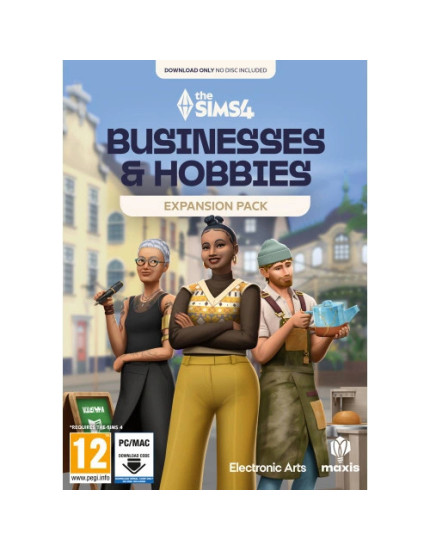 The Sims 4 Businesses and Hobbies (DLC) (PC) obrázok 1