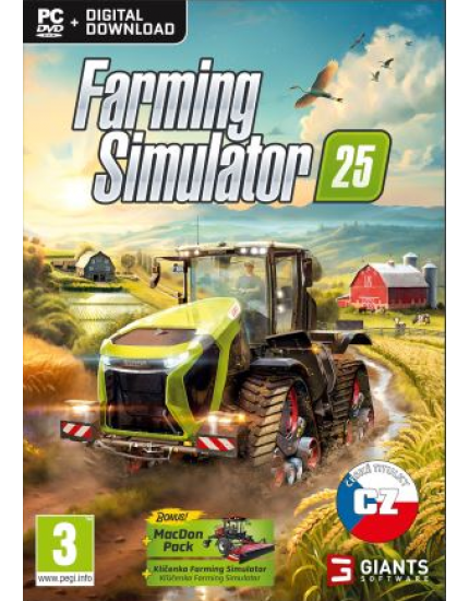 Farming Simulator 25 CZ (PC) obrázok 1